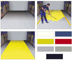 industrial floor paint workplace