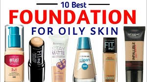 foundation for oily acne e skin