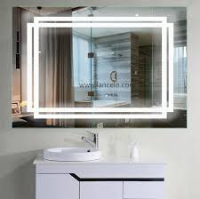 China Led Light Mirror For Hotel Bathroom And Guestroom China Led Mirror Bathroom Mirror