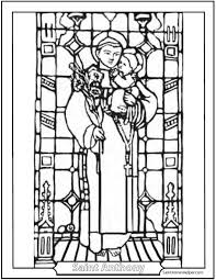There a quite a few to. 21 Stained Glass Coloring Pages Church Window Printables