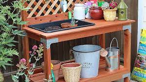 Outdoor Potting Bench Diy Done Right