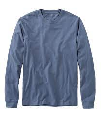 Uk womens long sleeve cotton plain shirt office ol work basic tops solid blouse. Men S Lakewashed Organic Cotton Tee Long Sleeve