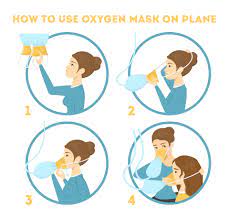 airplane oxygen mask ogy for self