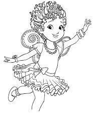 Fancy nancy and frenchy coloring page let the games begin with an interactive coloring page starring none other than disney junior's fancy. Fancy Girl Coloring Pages Coloring Home