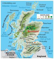 scotland maps facts world atlas