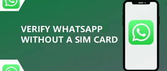 how to use whatsapp without a sim card