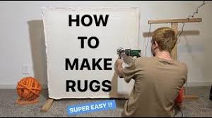 how to make custom rugs you
