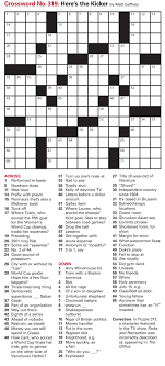 The best free online crossword is brand new, every day. Puzzles Crossword And Sudoku Issue July 24 2015 The Week