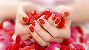 hd wallpaper red nail polish hand