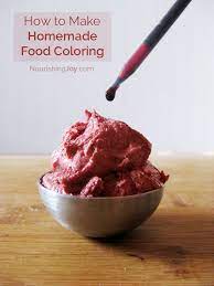 Natural Food Coloring How To Make