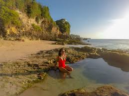 Tegal Wangi Beach Epic Sunsets And Natural Jacuzzis