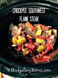 crockpot southwest flank steak