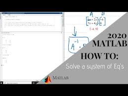 Inverse Matrix Technique In Matlab 2020