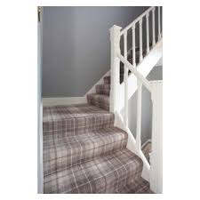 tartan grey carpet to staircase