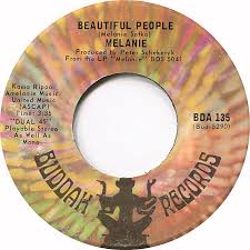 45cat - Melanie - Beautiful People / Any Guy - Buddah - USA - BDA 135