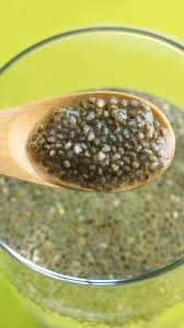 soaked chia seeds