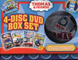 4 Disc Dvd Box Set Thomas The Tank Engine Wikia Fandom