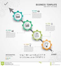Abstract Infographics Number Options Template Vector