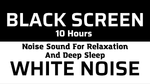 white noise black screen 10 hours