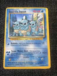 Oct 17, 2016 · find eevee, squirtle and chikorita here on red ted art. Squirtle Squad Custom Pokemon Card Academgames