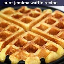 aunt jemima waffle recipe easy