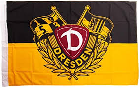 Offizielle website des vereins sg dynamo dresden e.v. Sg Dynamo Dresden Fahne Wappen 80 X 120 Cm Amazon De Sport Freizeit