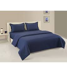 navy blue cotton king size bedding