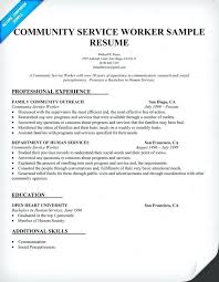 Social Service Worker Resume Blogue Me