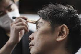 anese businessmen brighten makeup