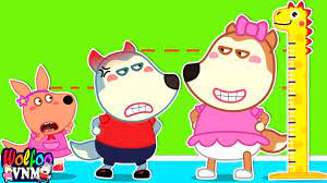 Lucy muốn cao hơn - Câu chuyện hài hước cho trẻ em | Phim hoạt hình Wolfoo  tiếng Việt | Tổng hợp những kiến thức về phim the gioi dong vat thuyet