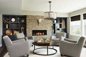 Fireplace Seating Transitional