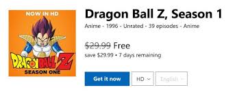 Check spelling or type a new query. Dragon Ball Z Season 1 Is Free On Xbox Xboxone