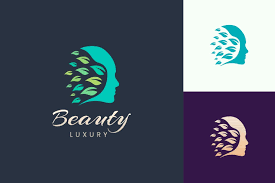beauty care logo template in