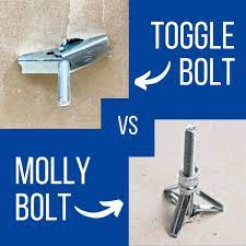 molly bolts vs toggle bolts which