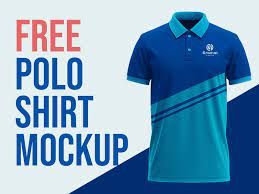 polo shirt mockup template free psd