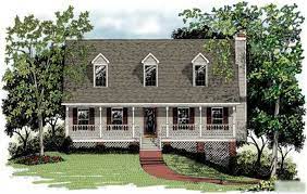 cape cod home plan with 3 bedrms 1643