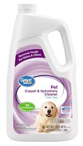 great value pet carpet stain remover fresh scent 64 fluid ounce