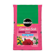 flower and vegetable garden soil in the