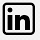 Image of LinkedIn symbol for resume