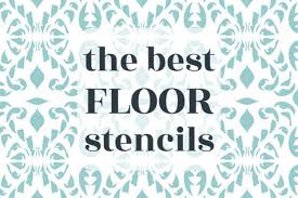 the absolute best floor stencils plus