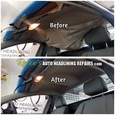 car upholstery sagging roof linings