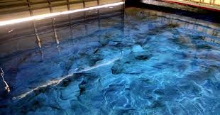 stained concrete cost epoxy flooring