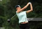 Jaye Marie Green hits her tee shot on the fourth hole during the ...