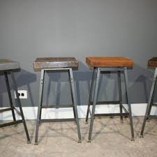 reclaimed wood bar stools barnwood