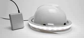 Core77 Design Awards Winner Spotlight Halo The Hard Hat Accessory That S Shining Light On Construction Site Safety Core77