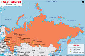 Russia covers eleven time zones, two continents and is one of the most beautiful countries in the world. Cities In Russia Russian Cities Map