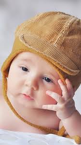 cute baby live baby thinking