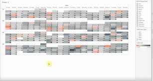 Tableau Software Skill Pill Heatmap Calendar Video