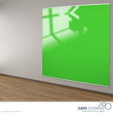 Glassboard Wall Panel Lime Green 100x200 Cm