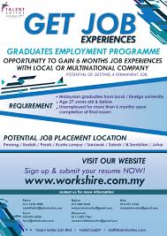 Permohonan ke program skim latihan 1malaysia tnb seluruh negeri di buka. Talent Suites Sdn Bhd Graduates Employment Programme